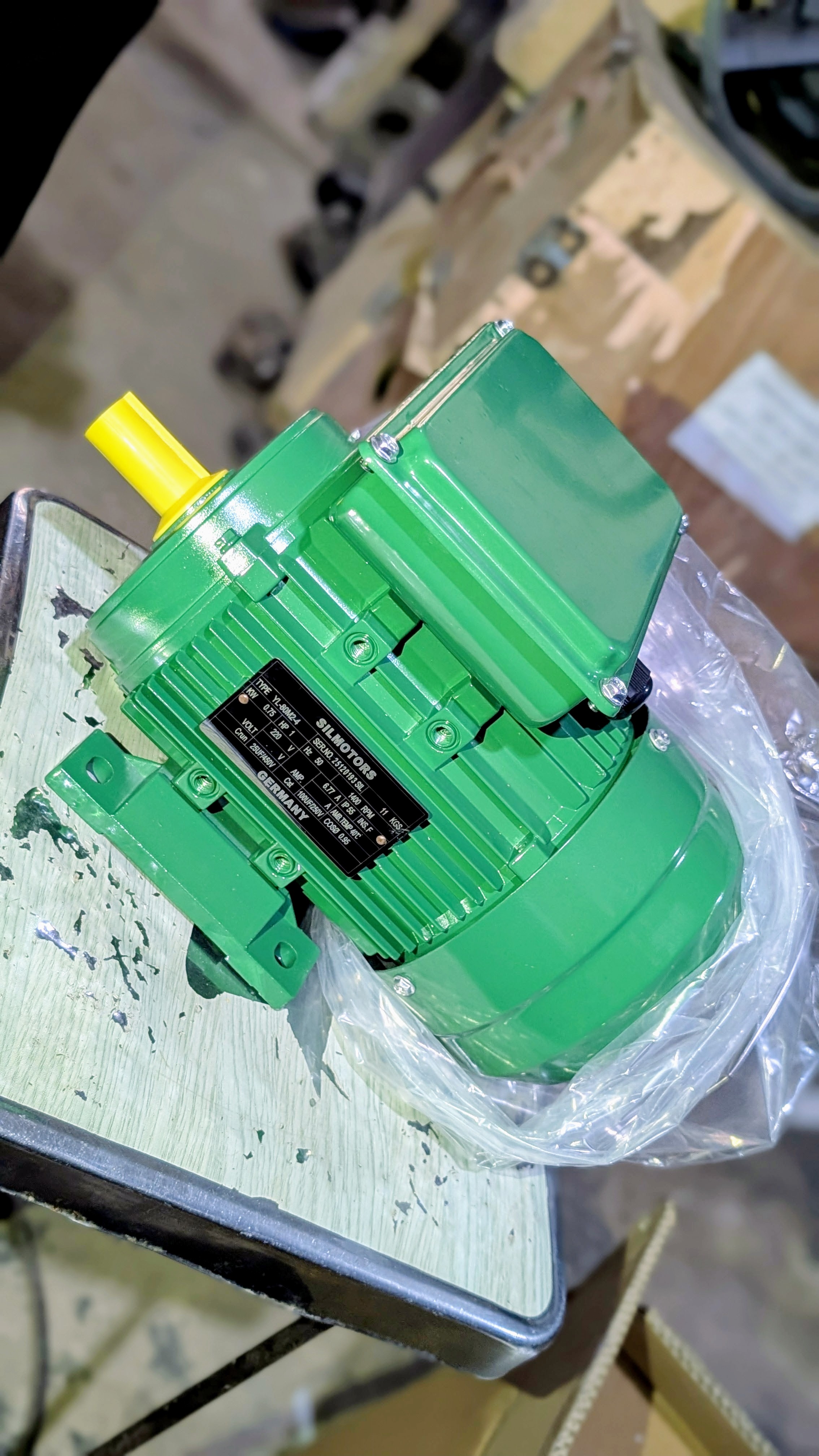 Electric induction motor photo 3