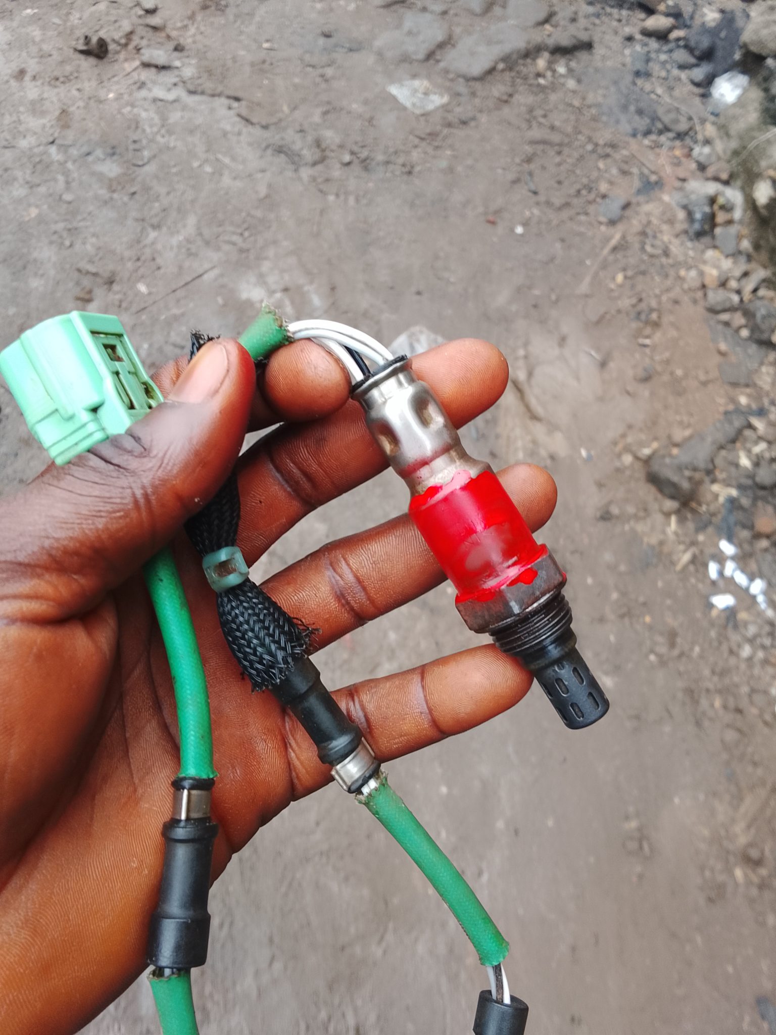 Oxygen sensor exhaust catalyst exhaust net exhaust pot photo 3