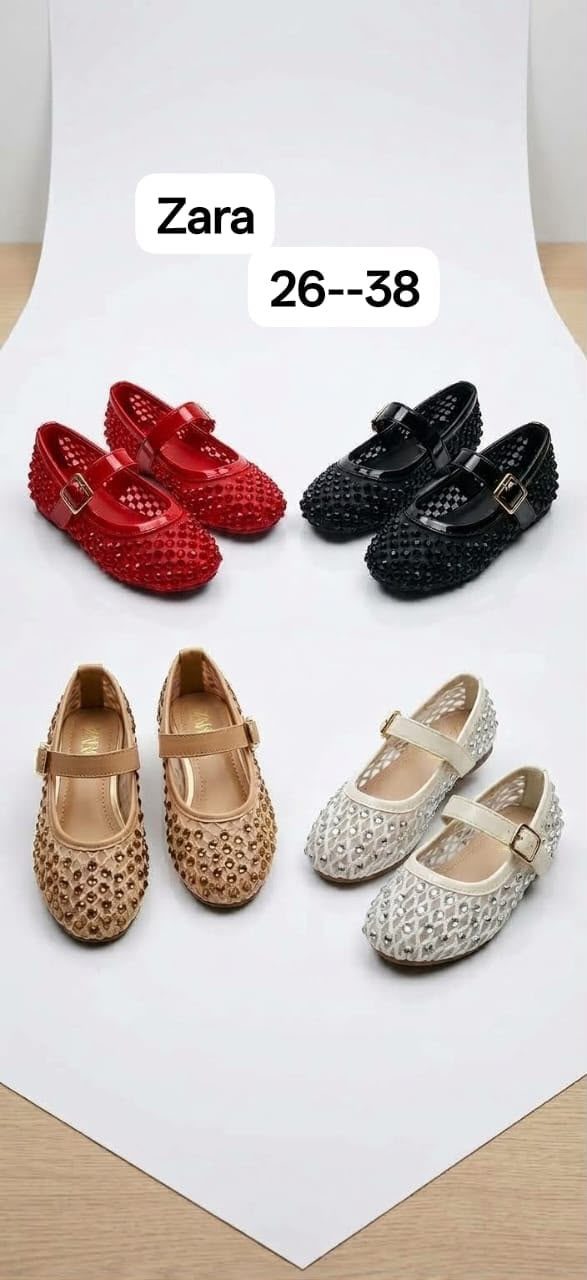 Girls flats shoes (Stone designs)